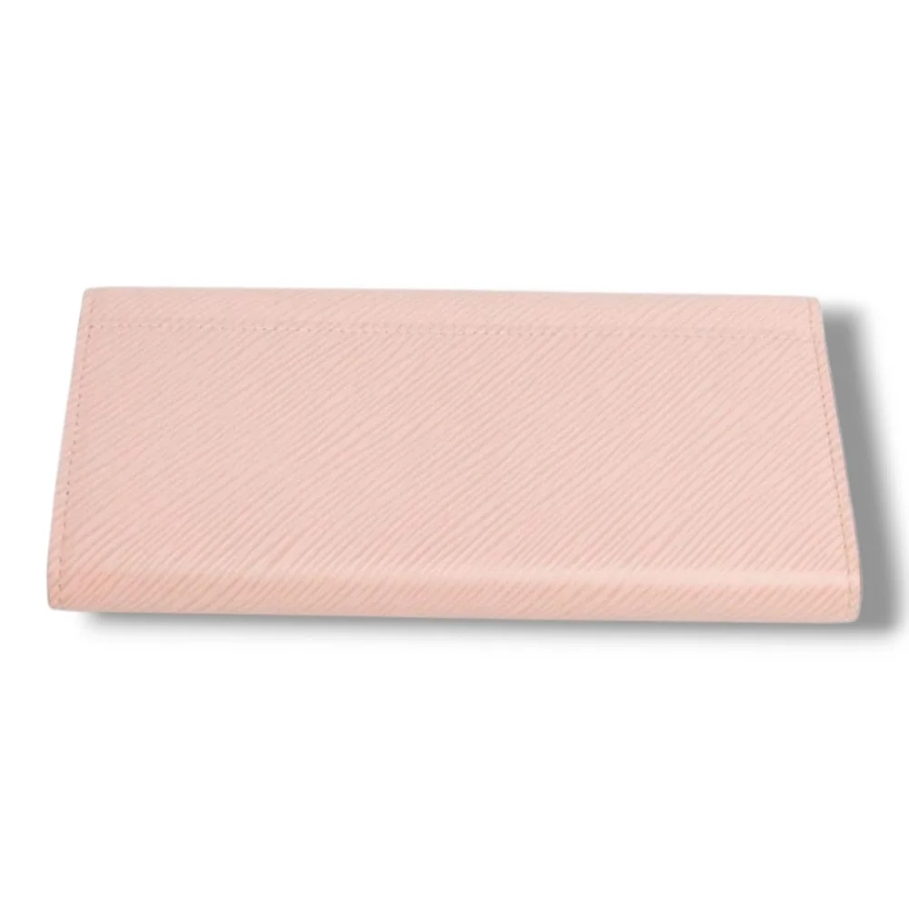 LOUIS VUITTON Victorine Pink Bird Long Wallet Portefeuille Sala Rose Ballerine